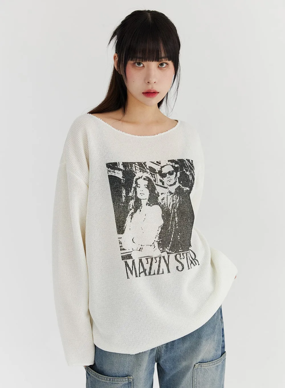 Cozy Graphic Sweater Pullover - CS327