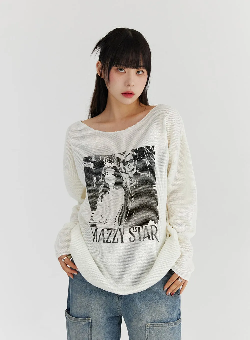 Cozy Graphic Sweater Pullover - CS327