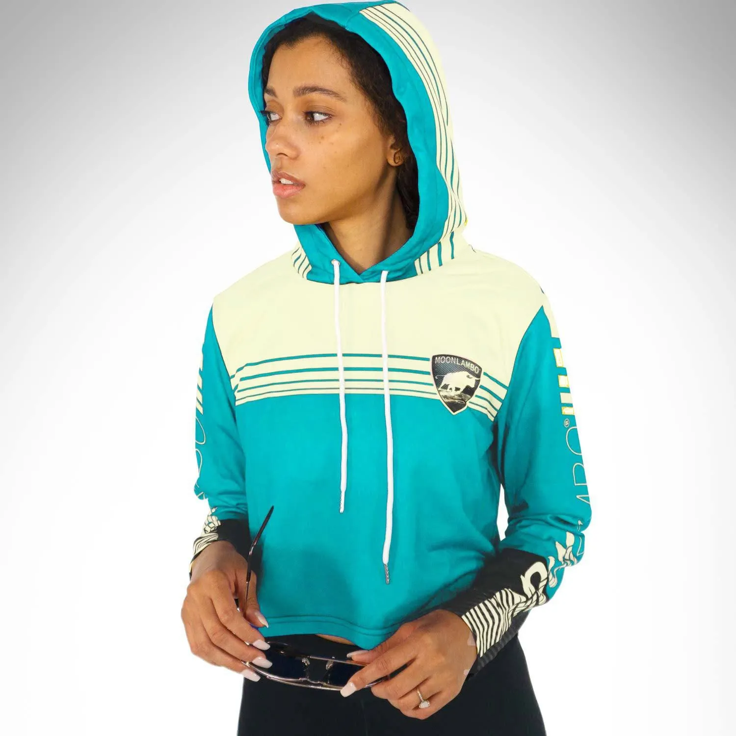 GT VaporMint edition Women's Cropped Hoodie