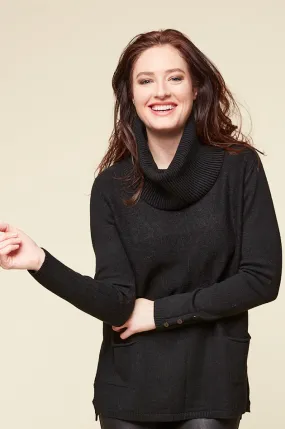 INGRID PULLOVER WITH DETACHABLE TURTLENECK-30% OFF for a limited time!