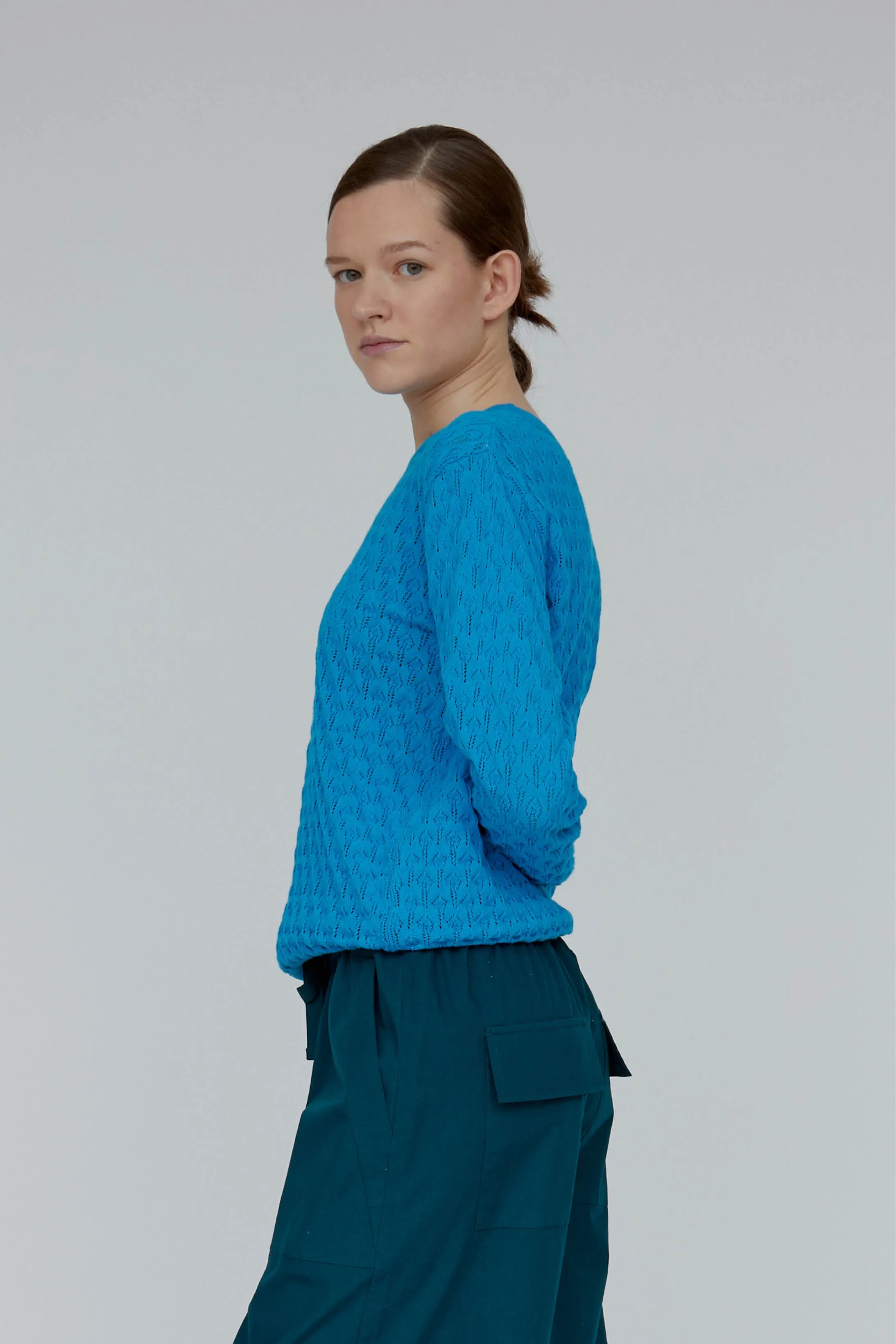 Isla Sweater - Hawaiian Blue