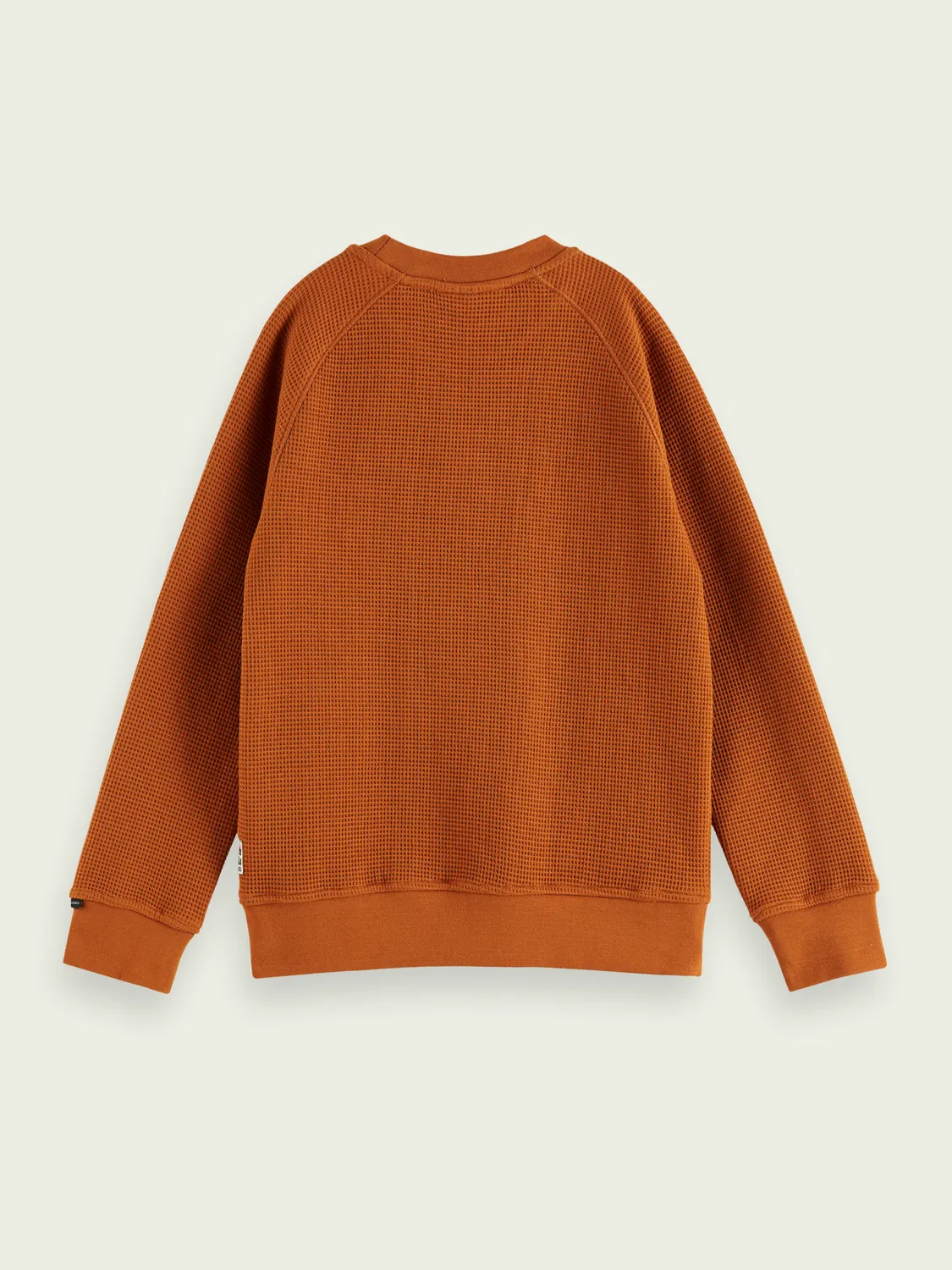 Kids Embroidered Rust Sweater (163374)