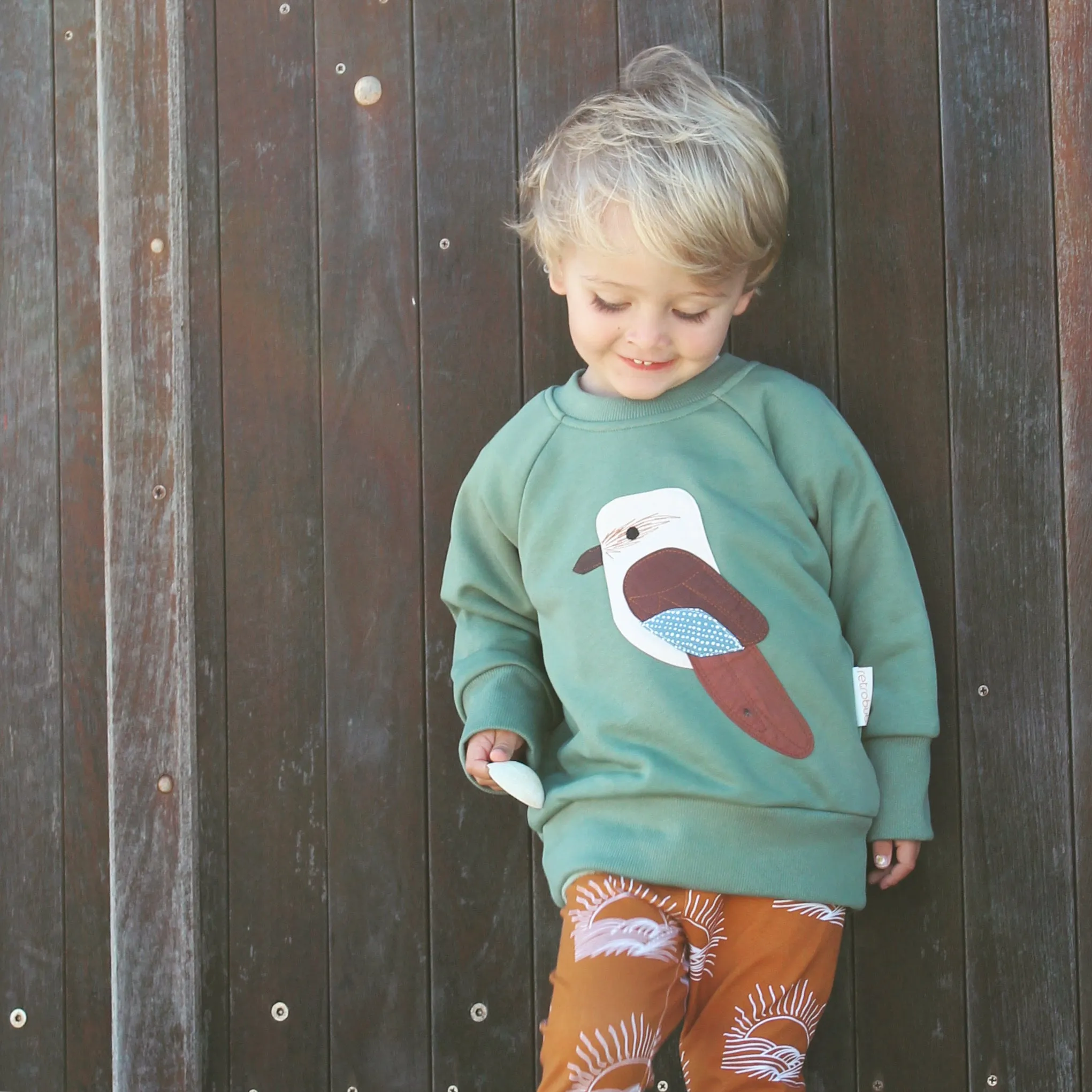 KOOKABURRA sweater forest green