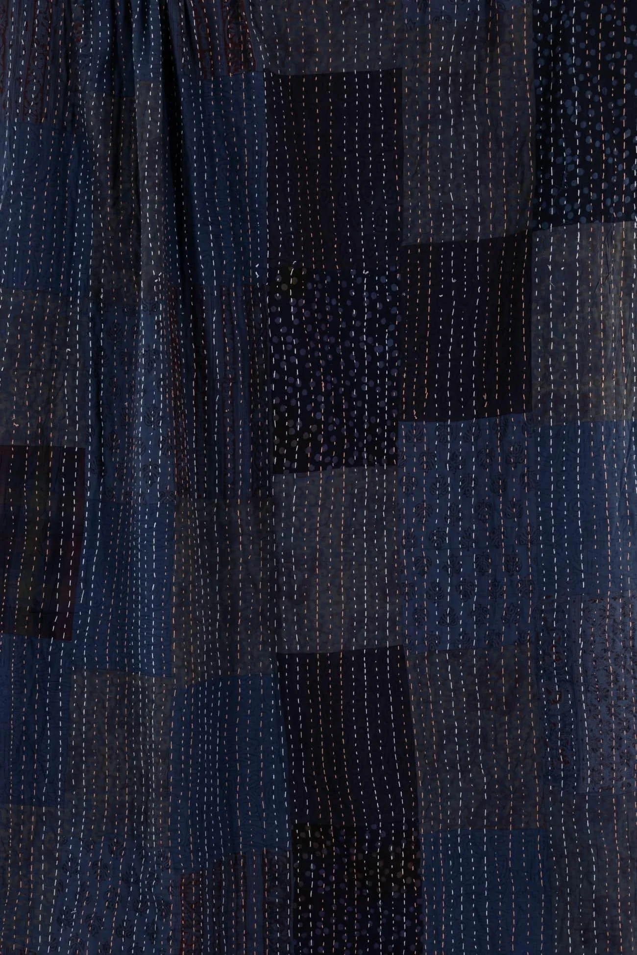 Lapis Cotton Kantha Woven