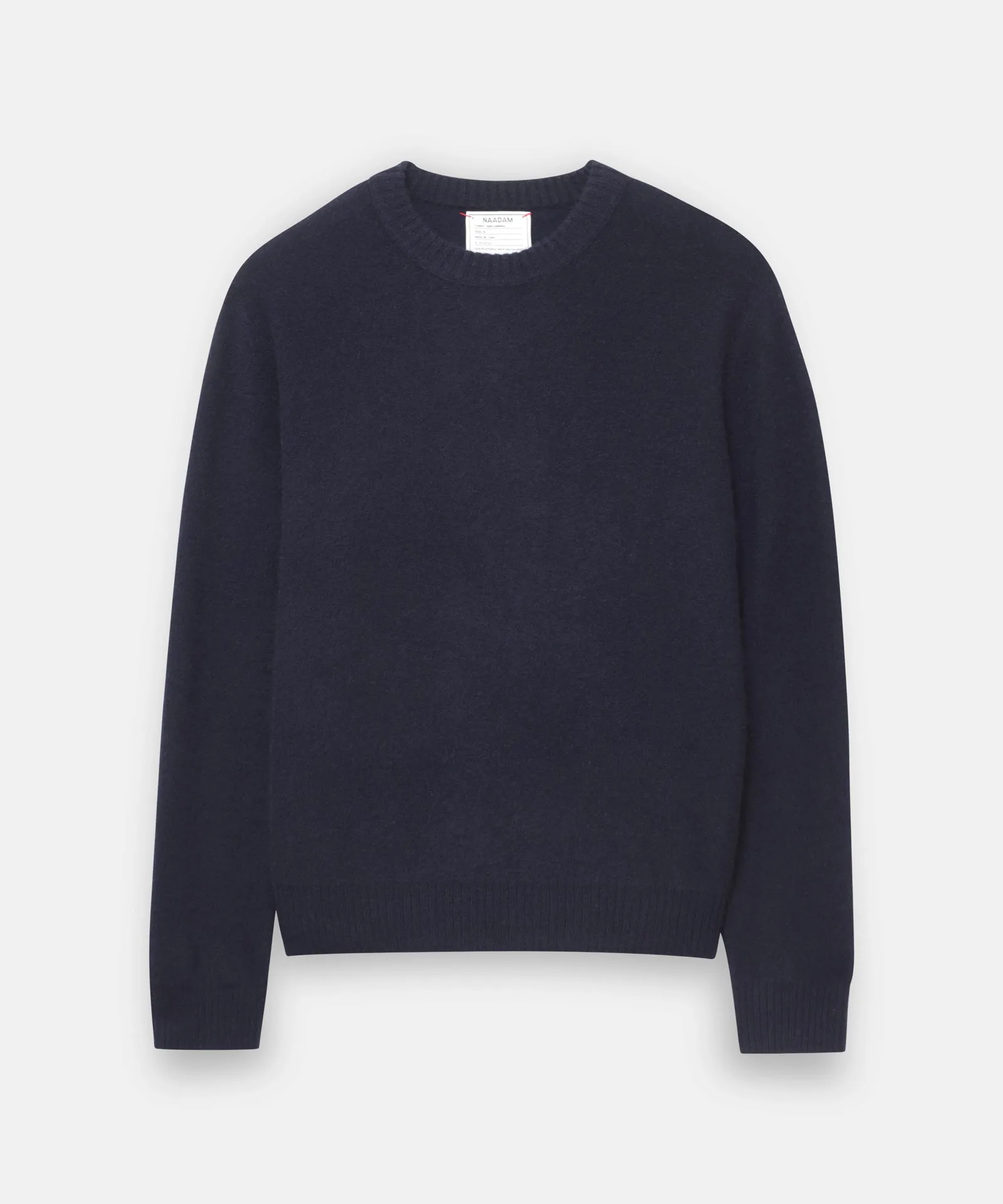 Lightweight Reversible Cashmere Crewneck Sweater