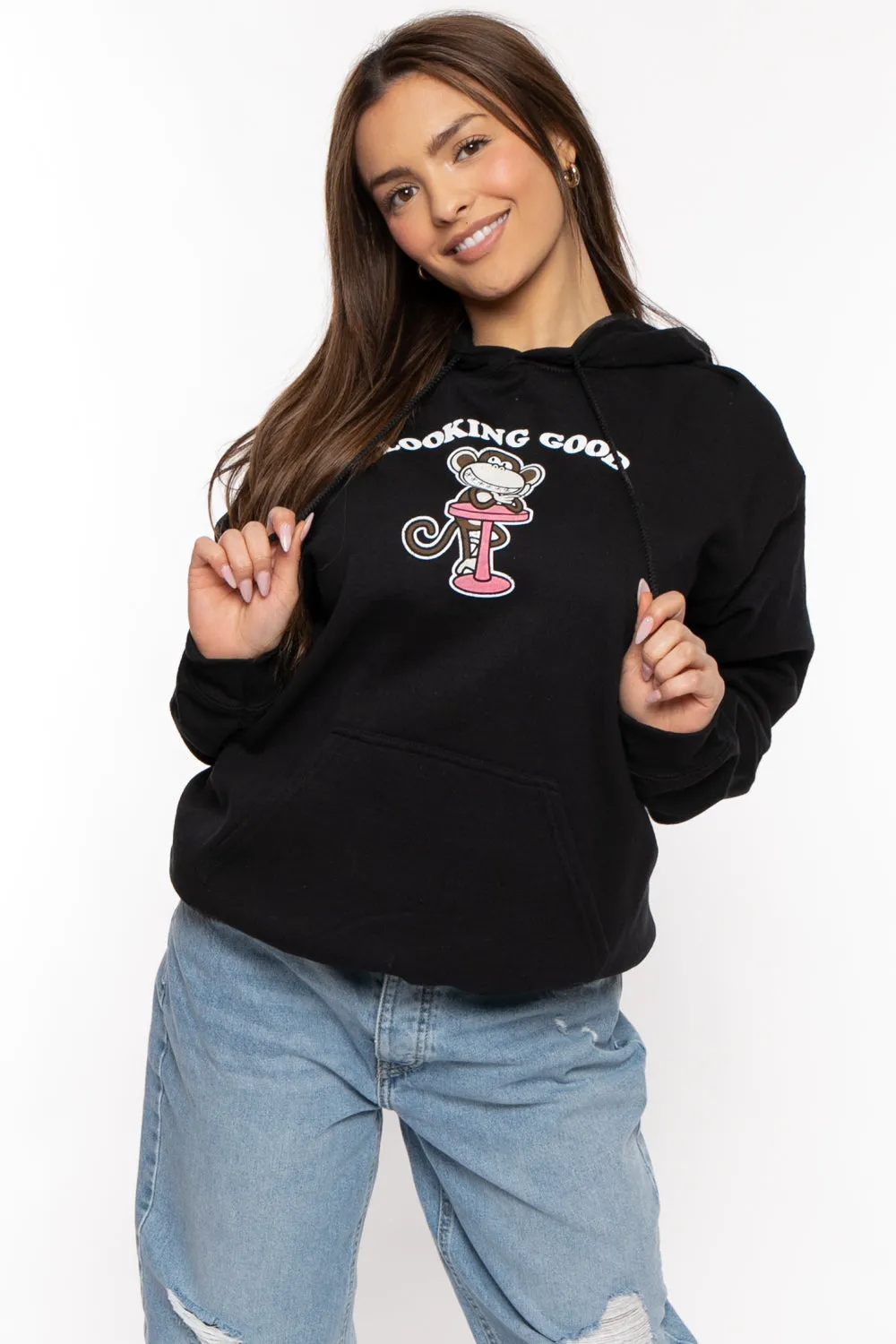 Looking Good- Bobby Jack Hoodie - Black