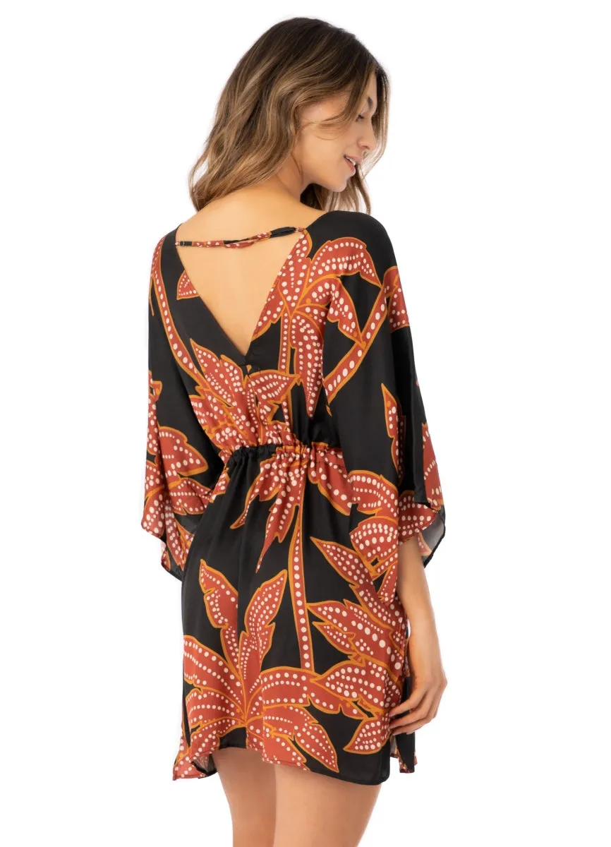 Maaji Burgundy Palma Gabby Tunic