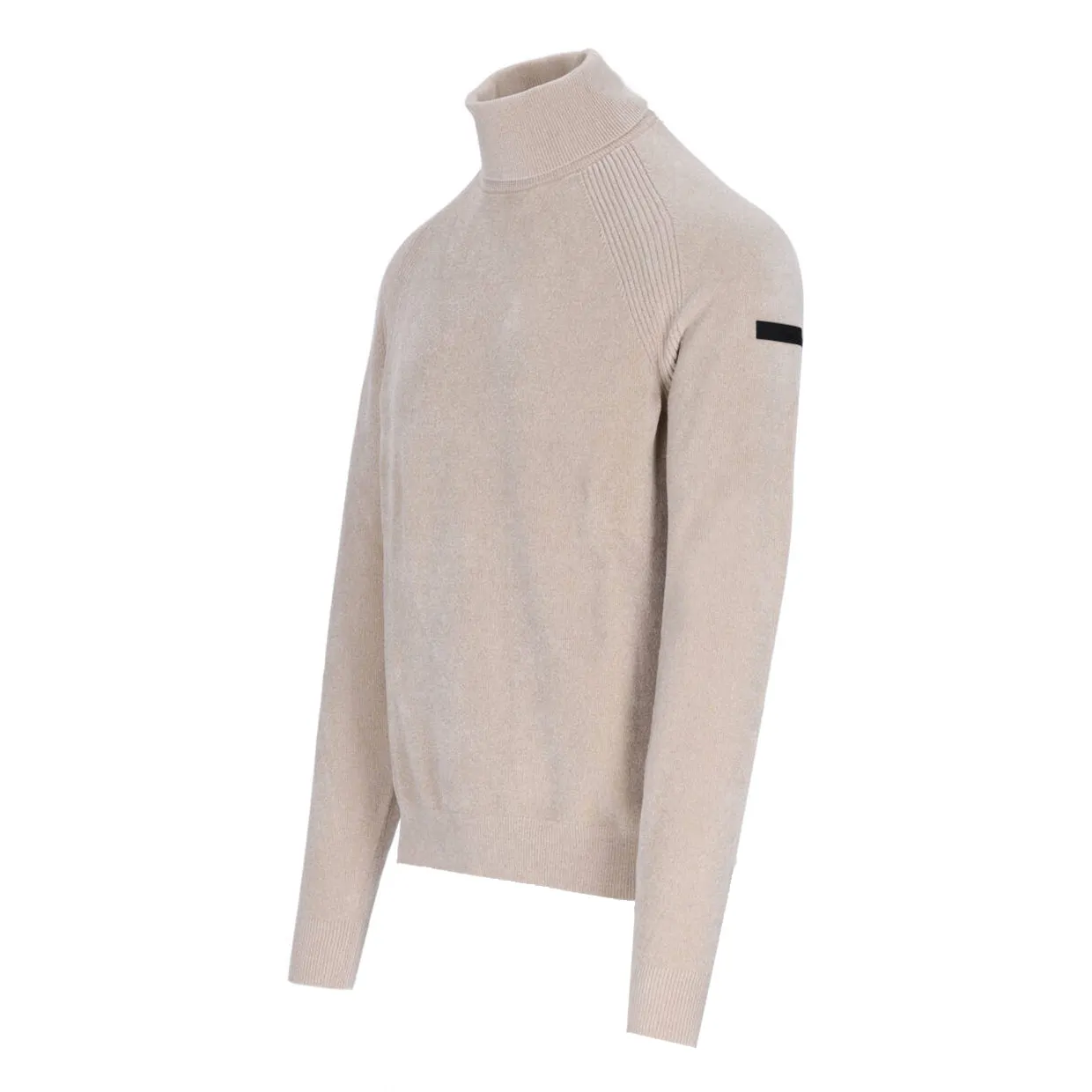 Maglione Uomo RRD Knit Velvet Turtleneck Beige