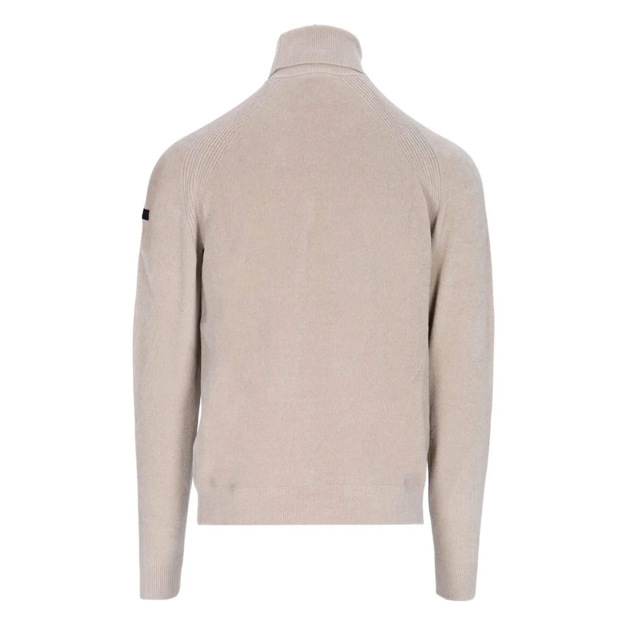 Maglione Uomo RRD Knit Velvet Turtleneck Beige