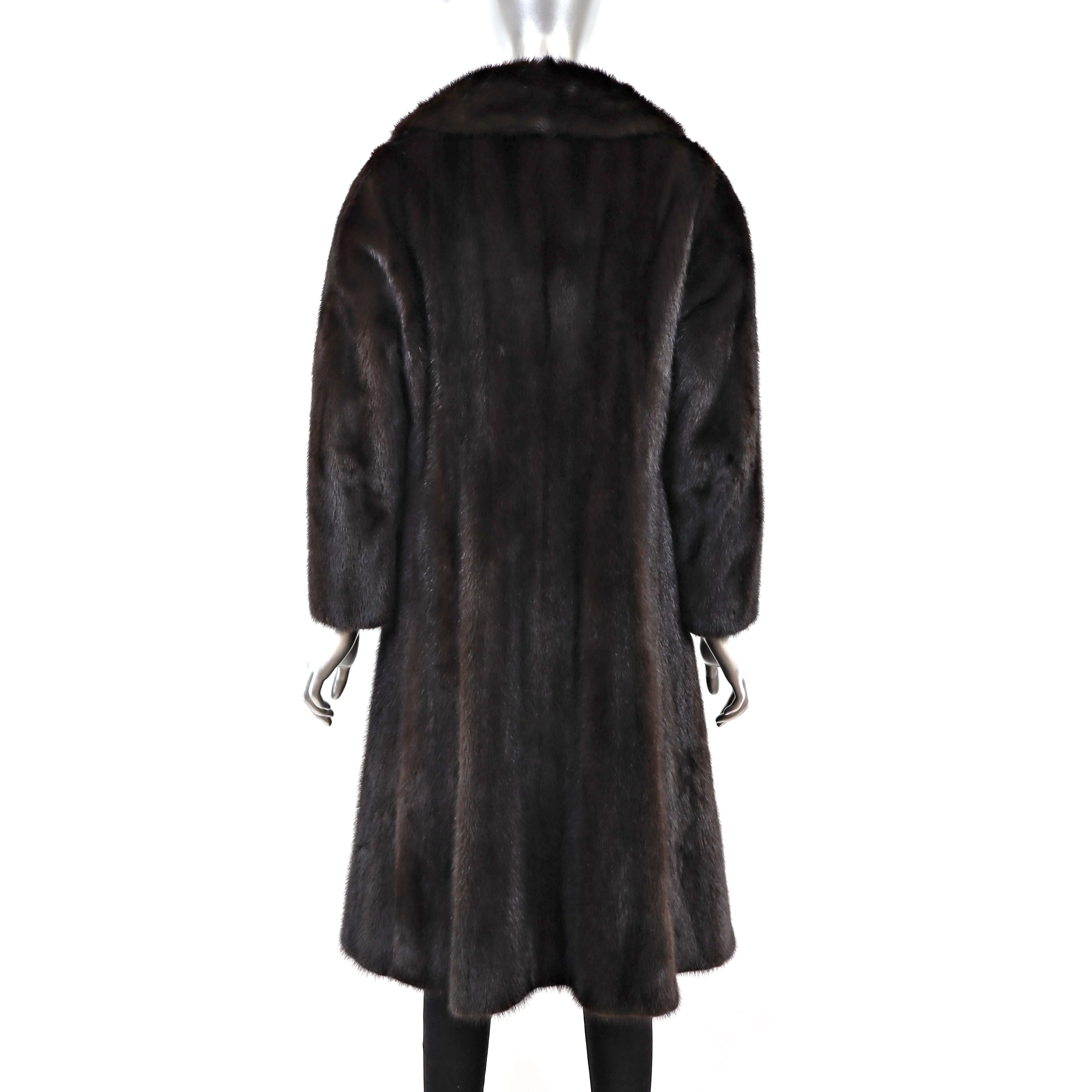 Mahogany Mink Coat- Size S