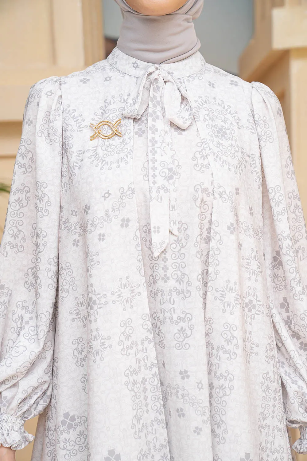 Malqaf Tunic (Minor) Snowy Pearl