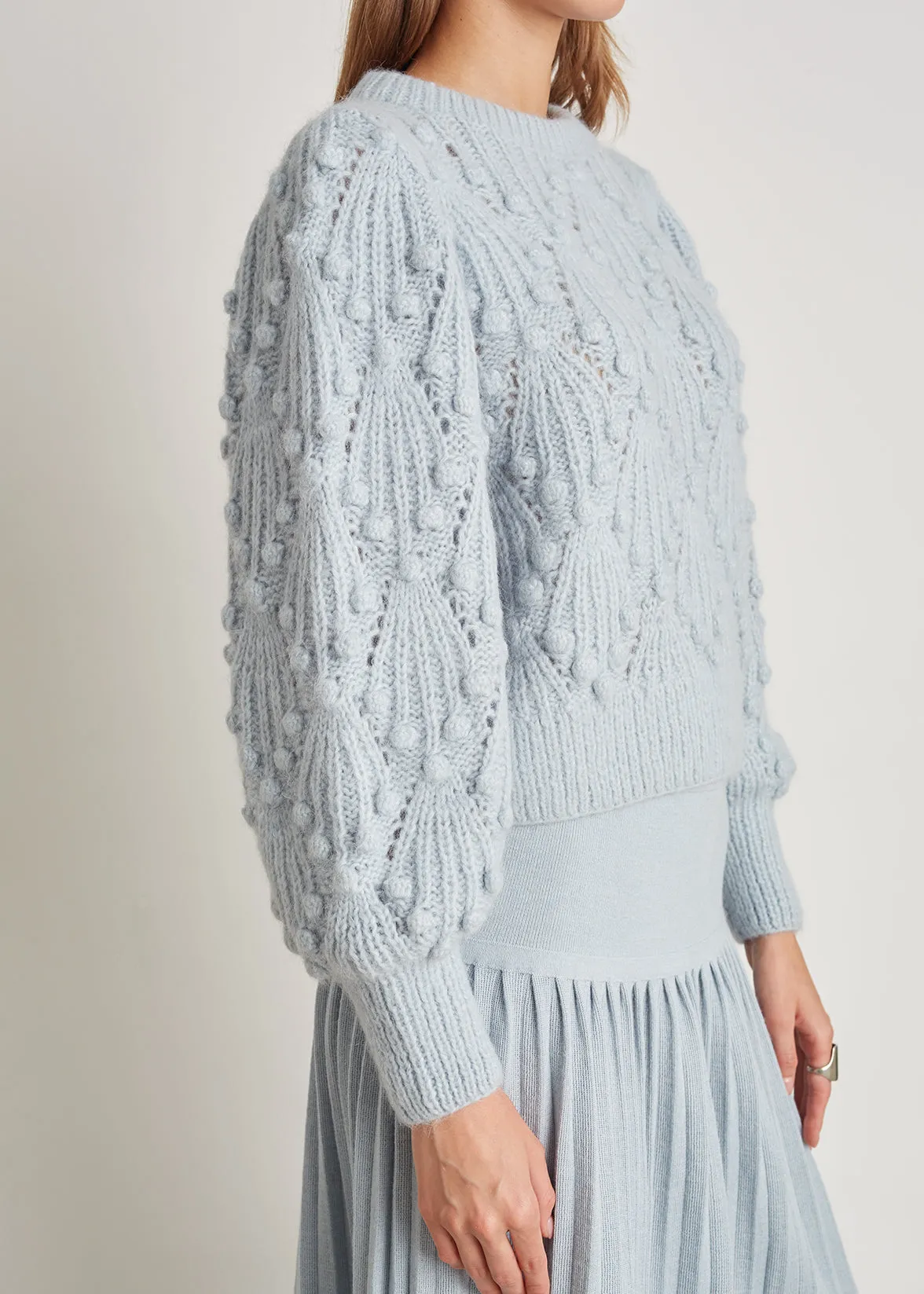 MARISA SWEATER | POWDER BLUE