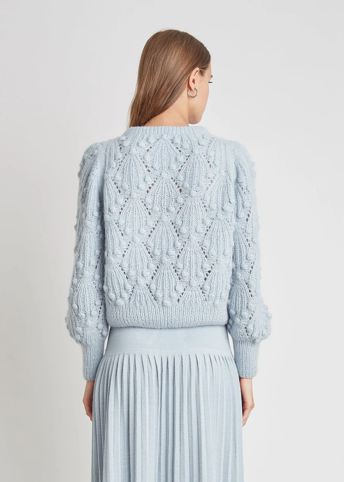 MARISA SWEATER | POWDER BLUE