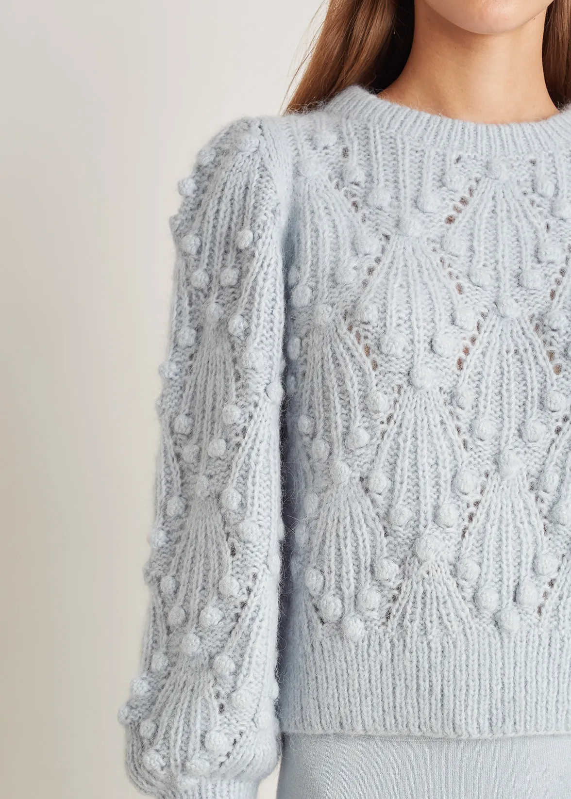 MARISA SWEATER | POWDER BLUE