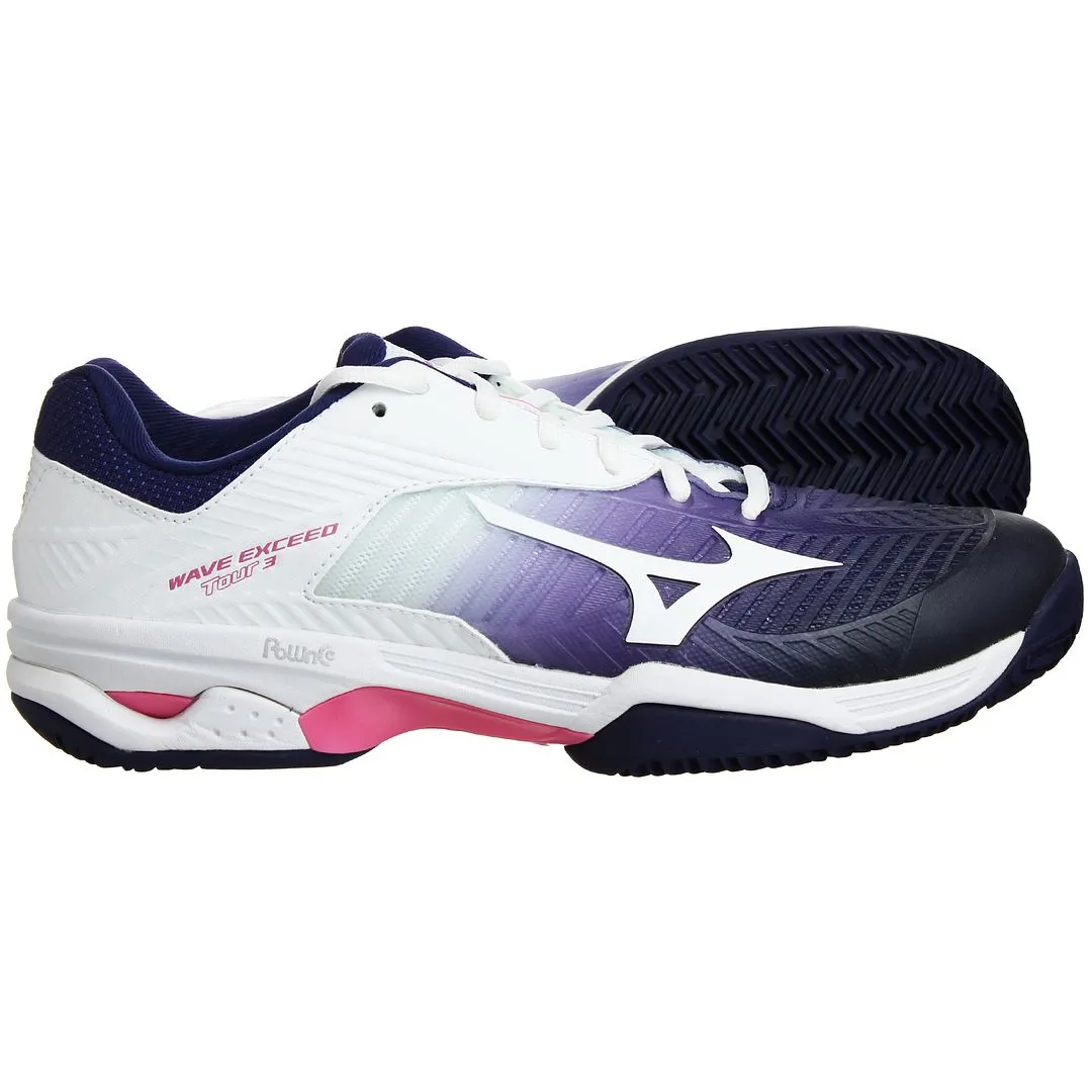 Mizuno Wave Exceed Tour 3 CC Padel Womens Multicoloured Trainers