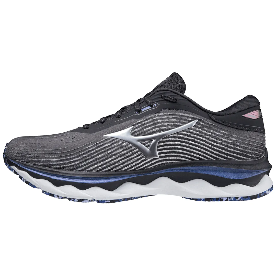 Mizuno Wave Sky 5 (Men's) - Pearl/Silver/Violet Blue