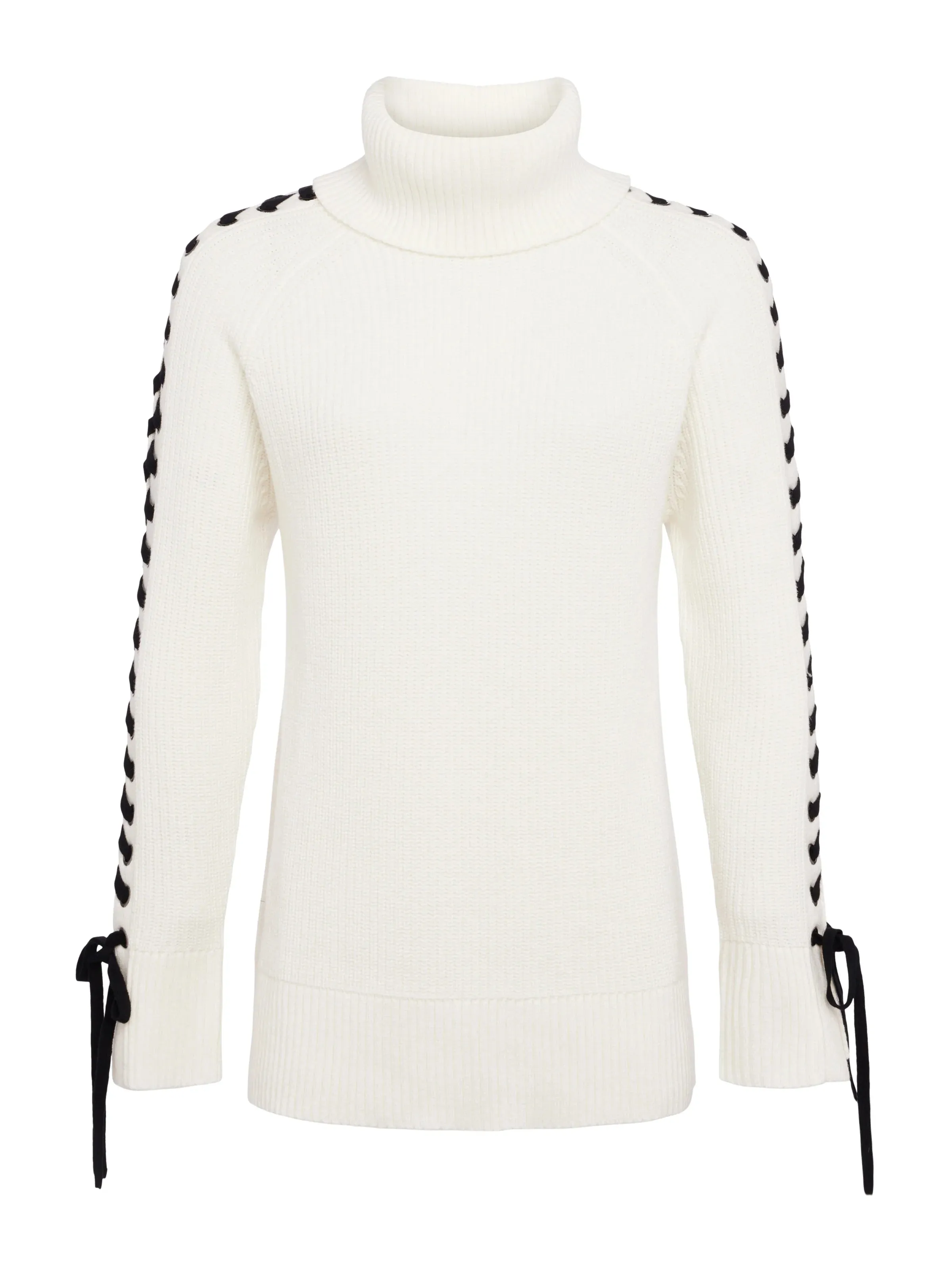 NOLA LACE UP SWEATER - L'AGENCE