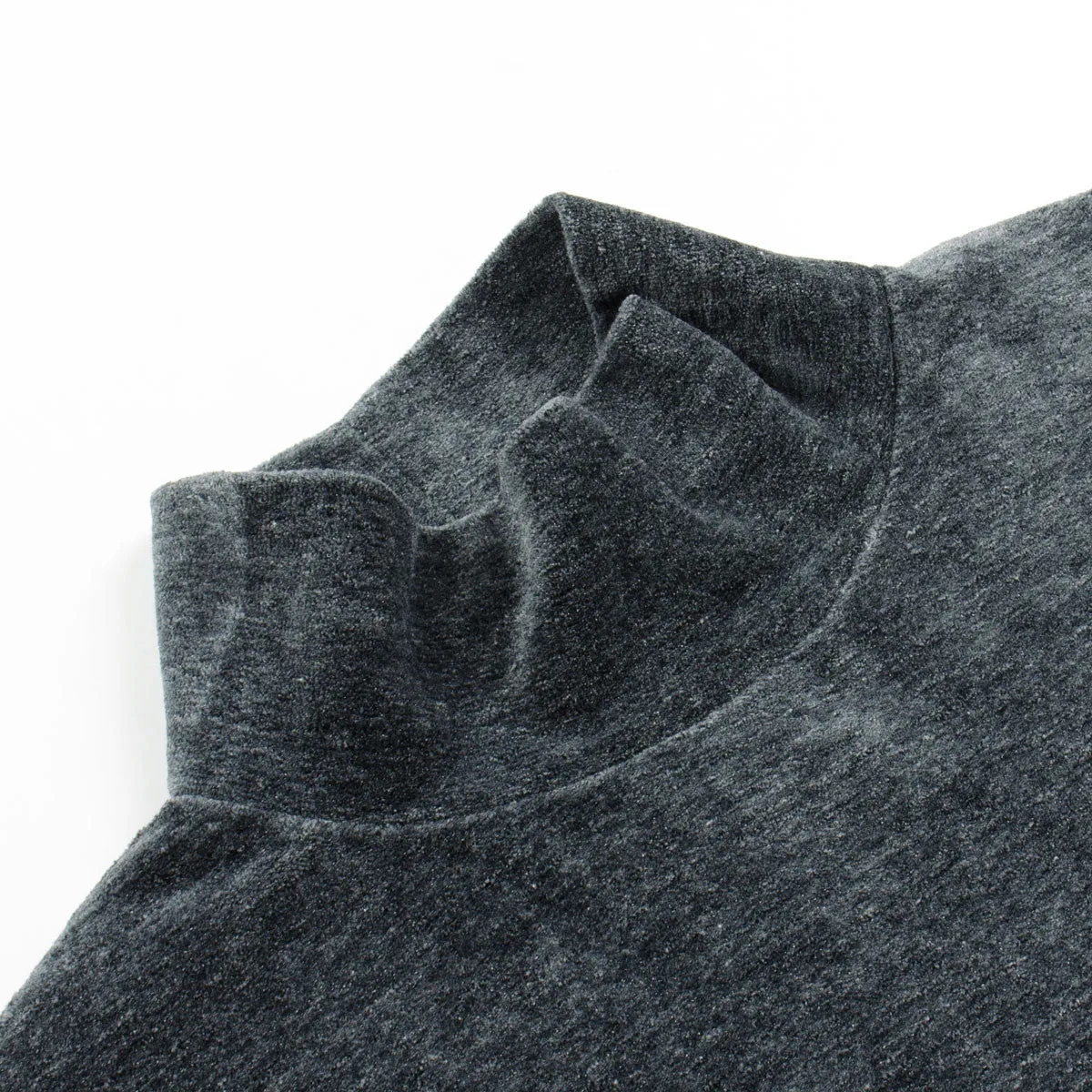 Our Legacy SPLASH - Turtleneck - Grey Melange Velour