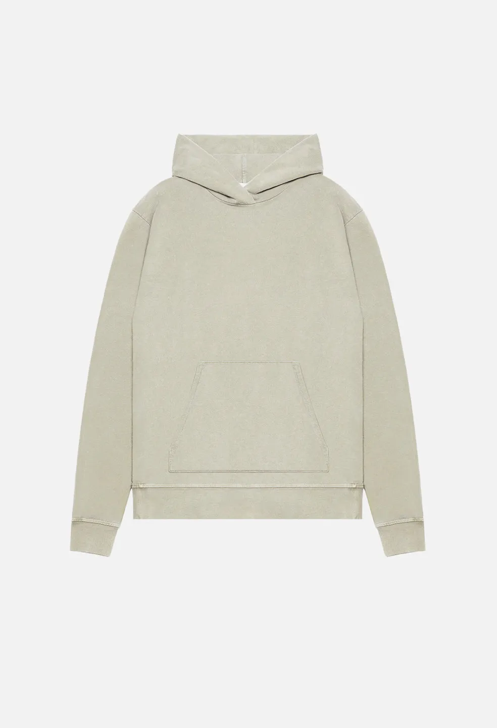 Oversized Cropped Hoodie / Dune