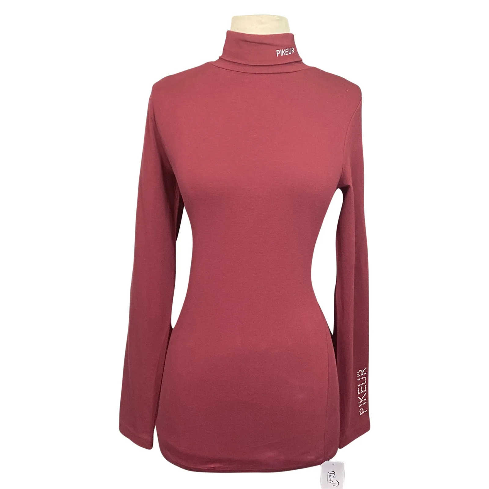 Pikeur 'Sina' Turtleneck Pullover in Bordeaux - Women's Medium