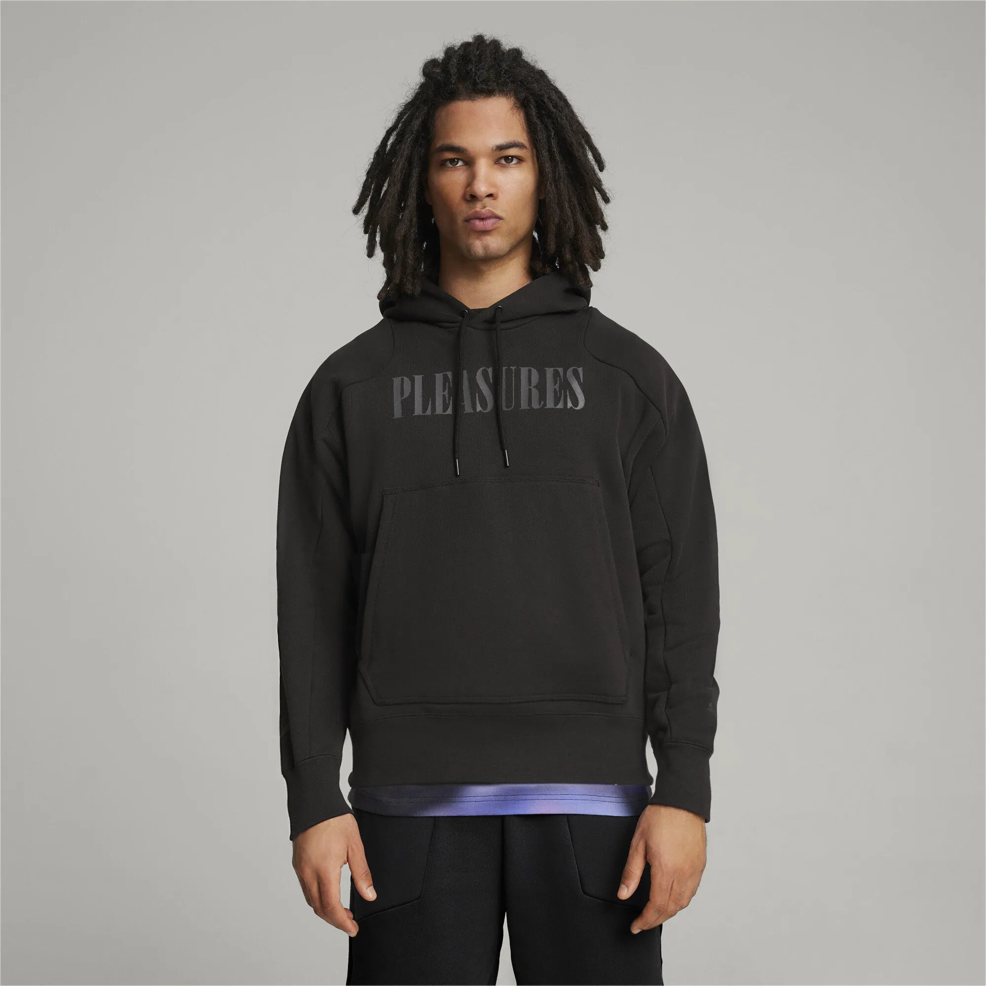 Pleasures X Puma Pullover Hoodie - Black