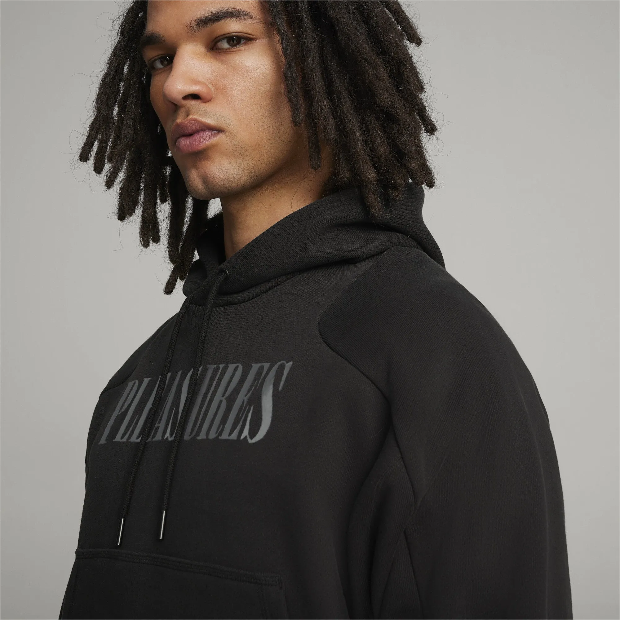 Pleasures X Puma Pullover Hoodie - Black