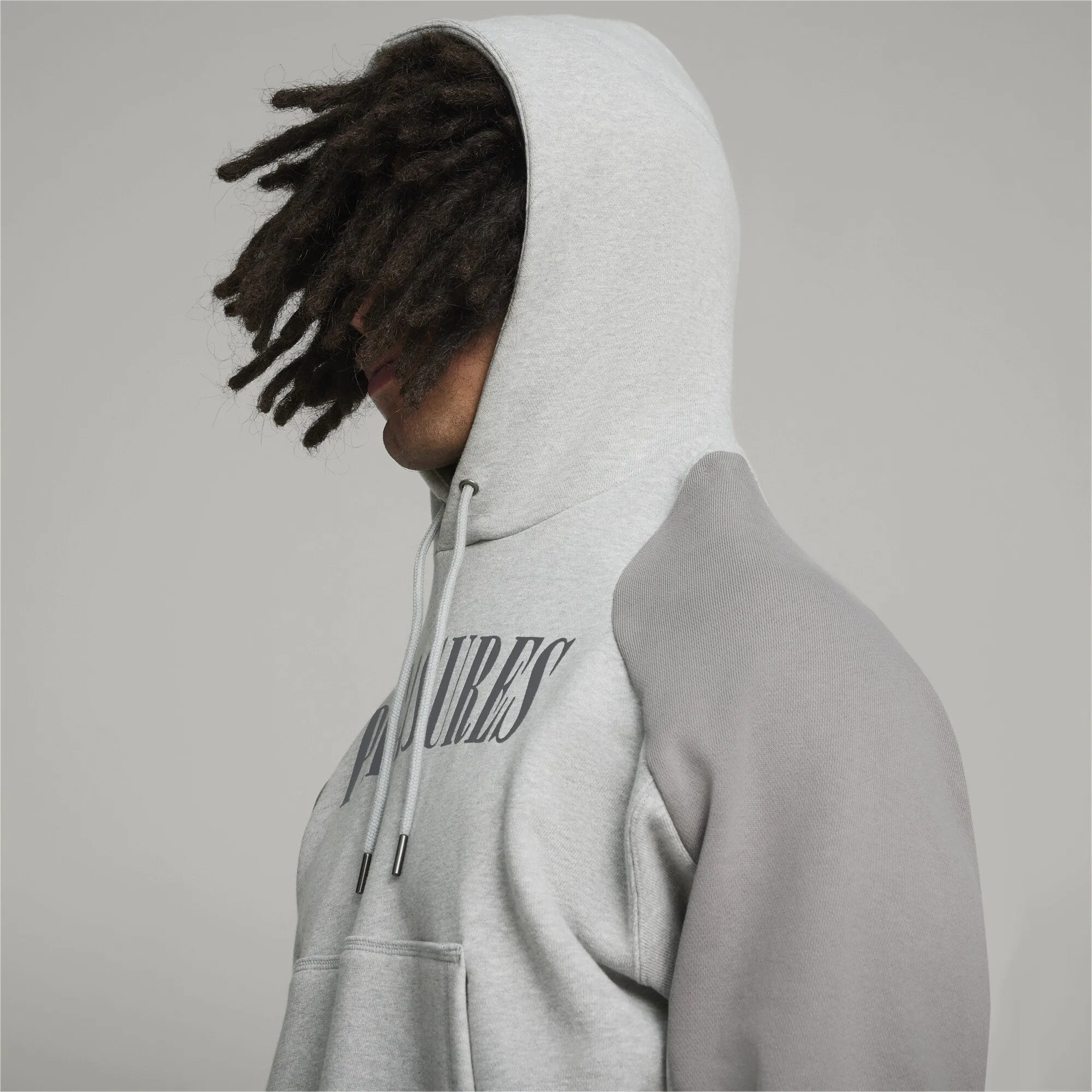 Pleasures X Puma Pullover Hoodie - Gray