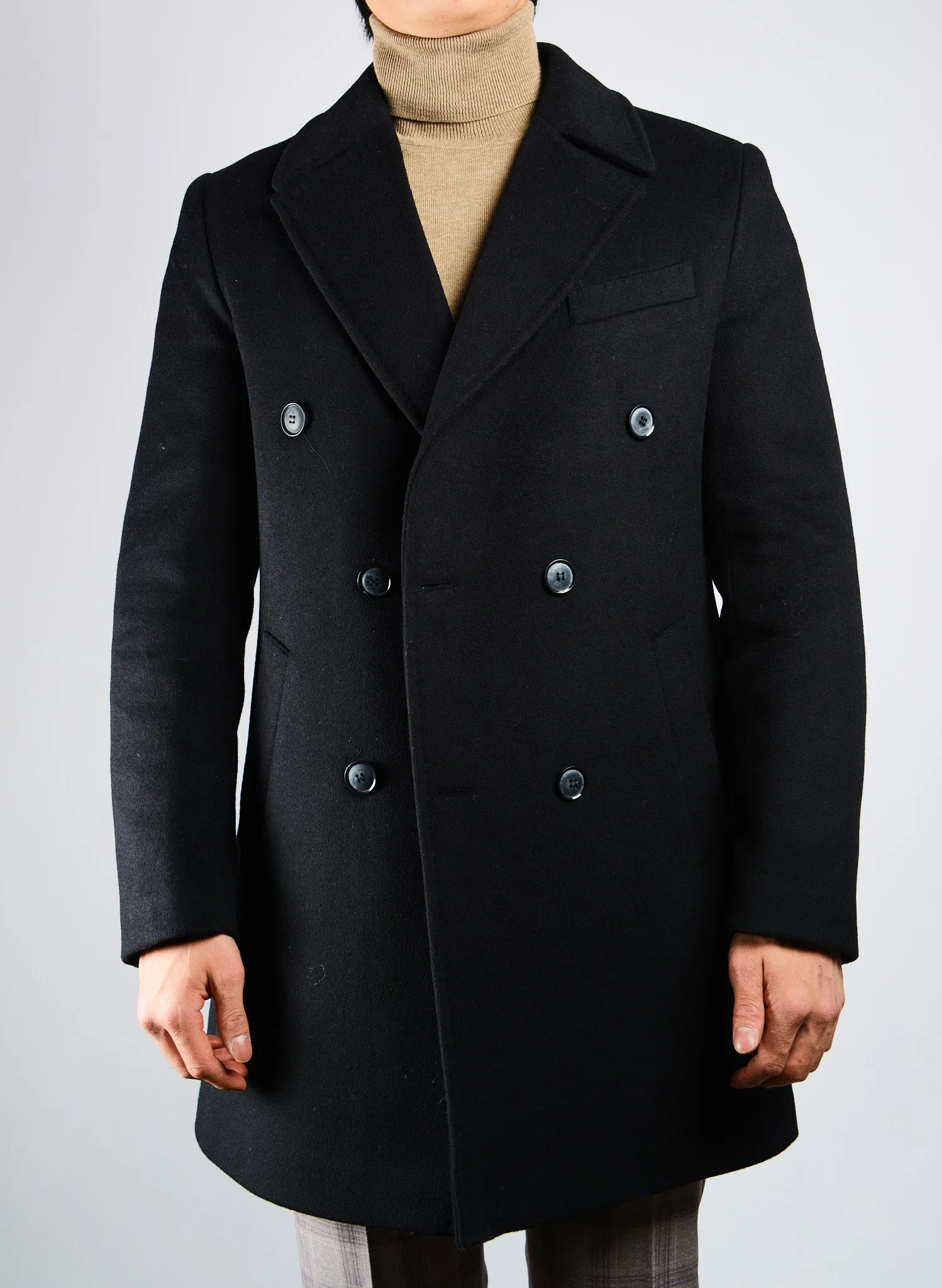 Preston Brush Heathered DB Coat