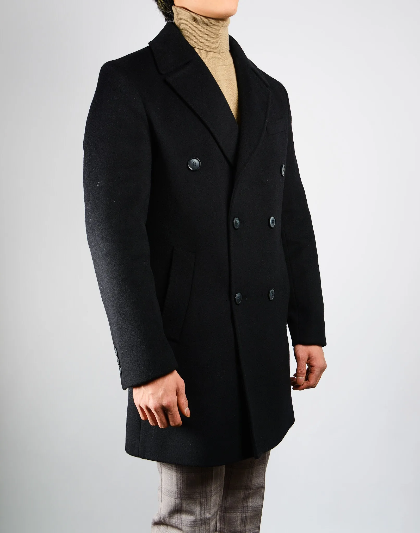 Preston Brush Heathered DB Coat