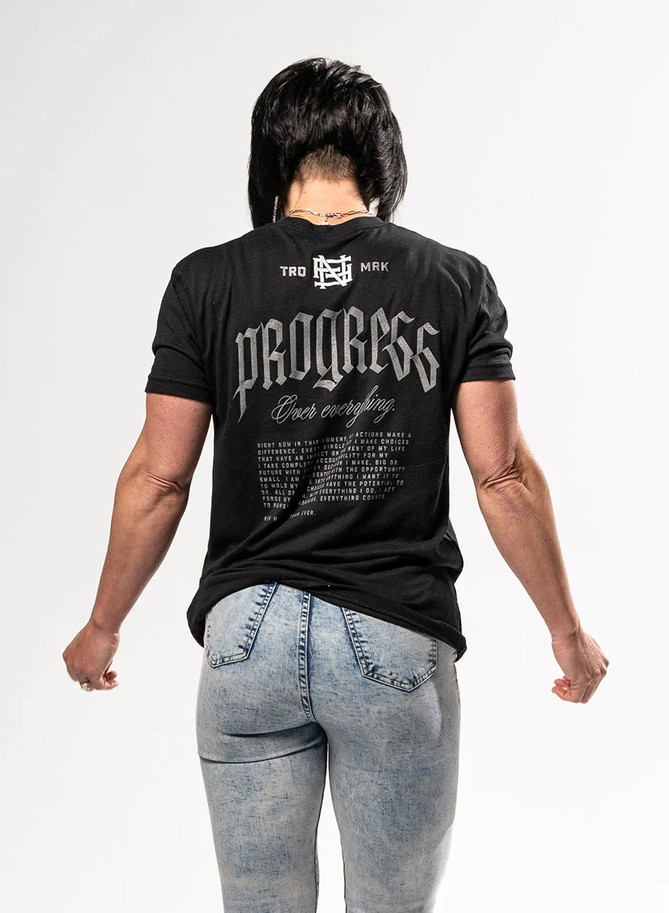 PROGRESS TEE - BLACK