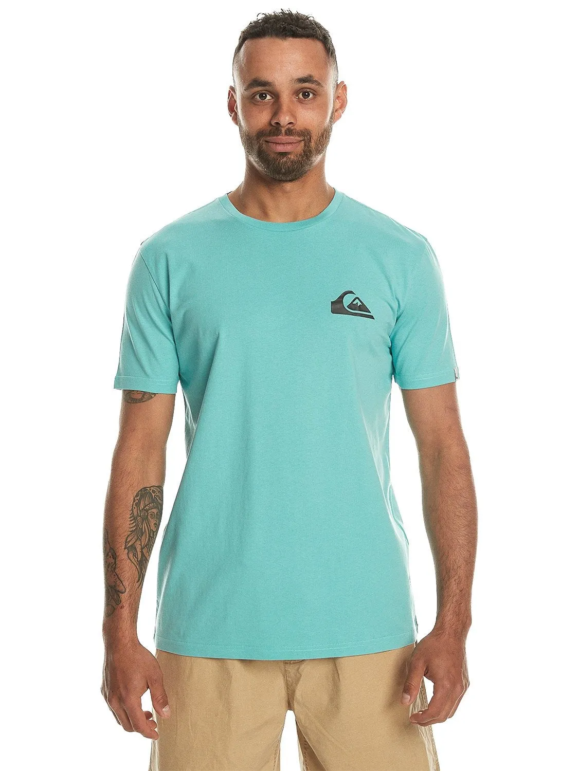 Quiksilver Men's Mini Logo T-Shirt