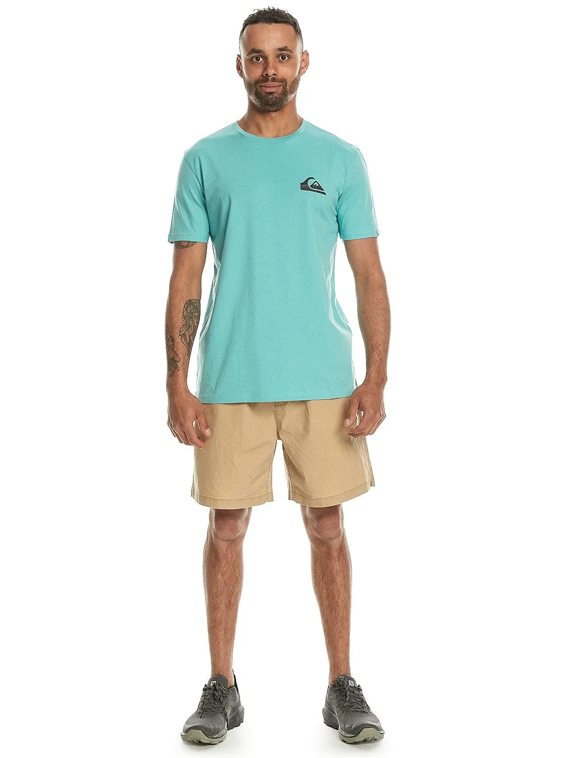 Quiksilver Men's Mini Logo T-Shirt