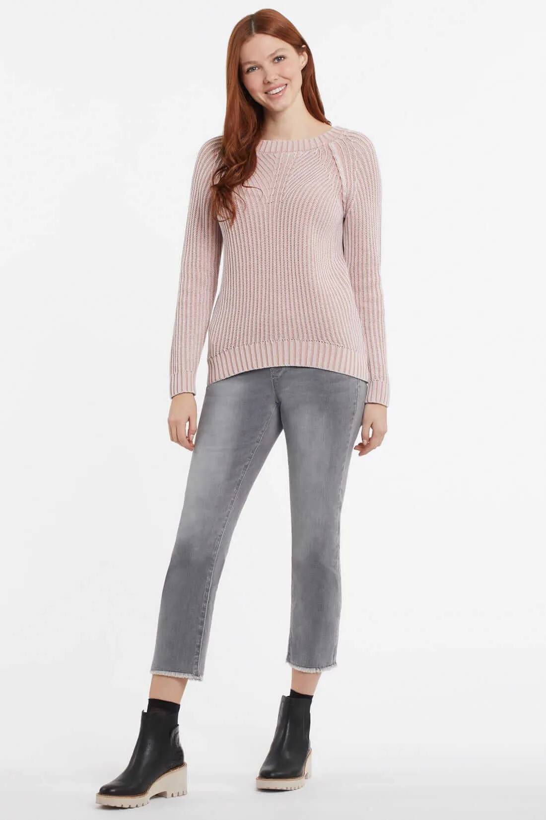 Ribbed Knit Sweater