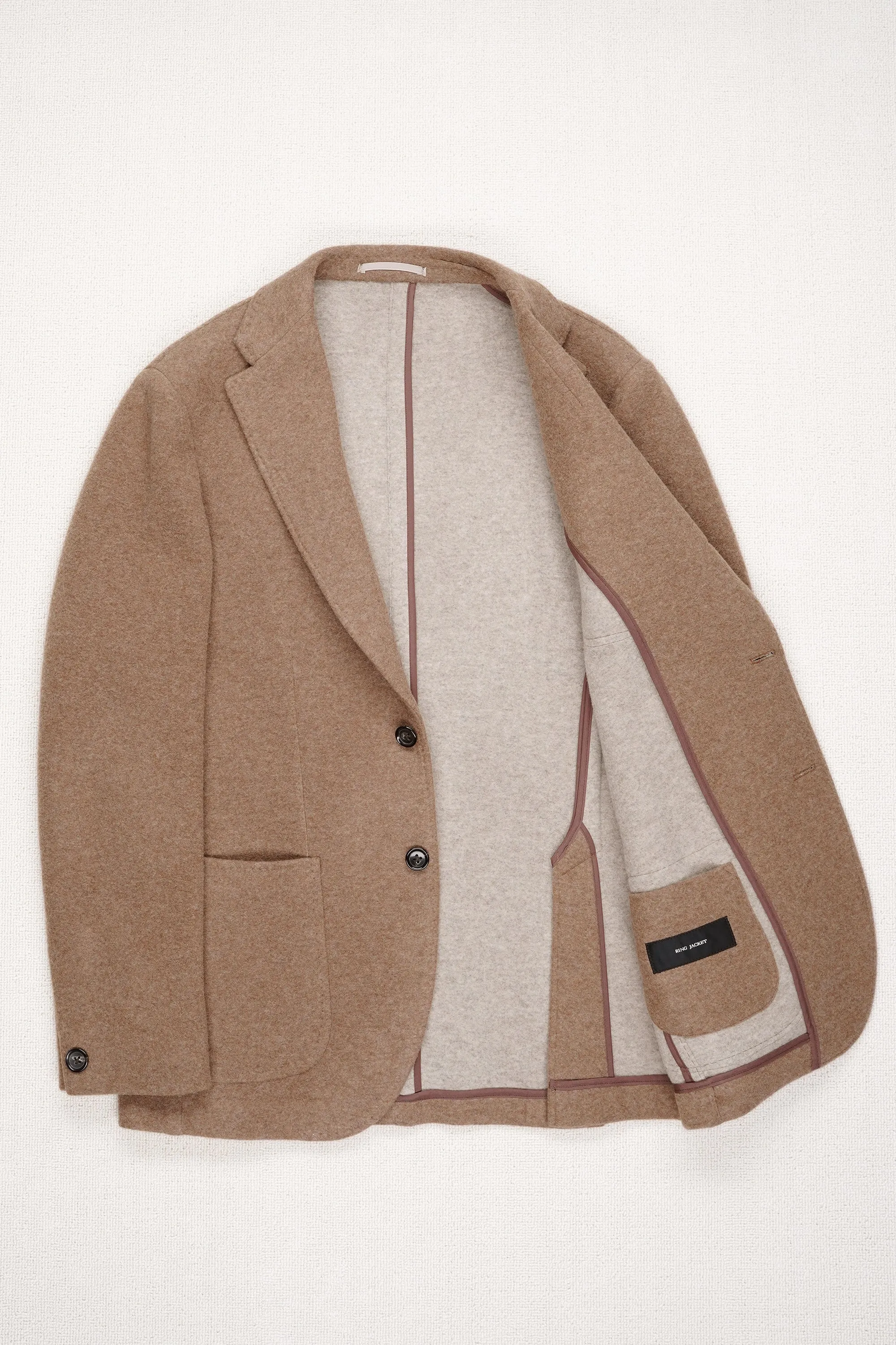 Ring Jacket Model 297 Brown Wool/Cashmere Sport Coat