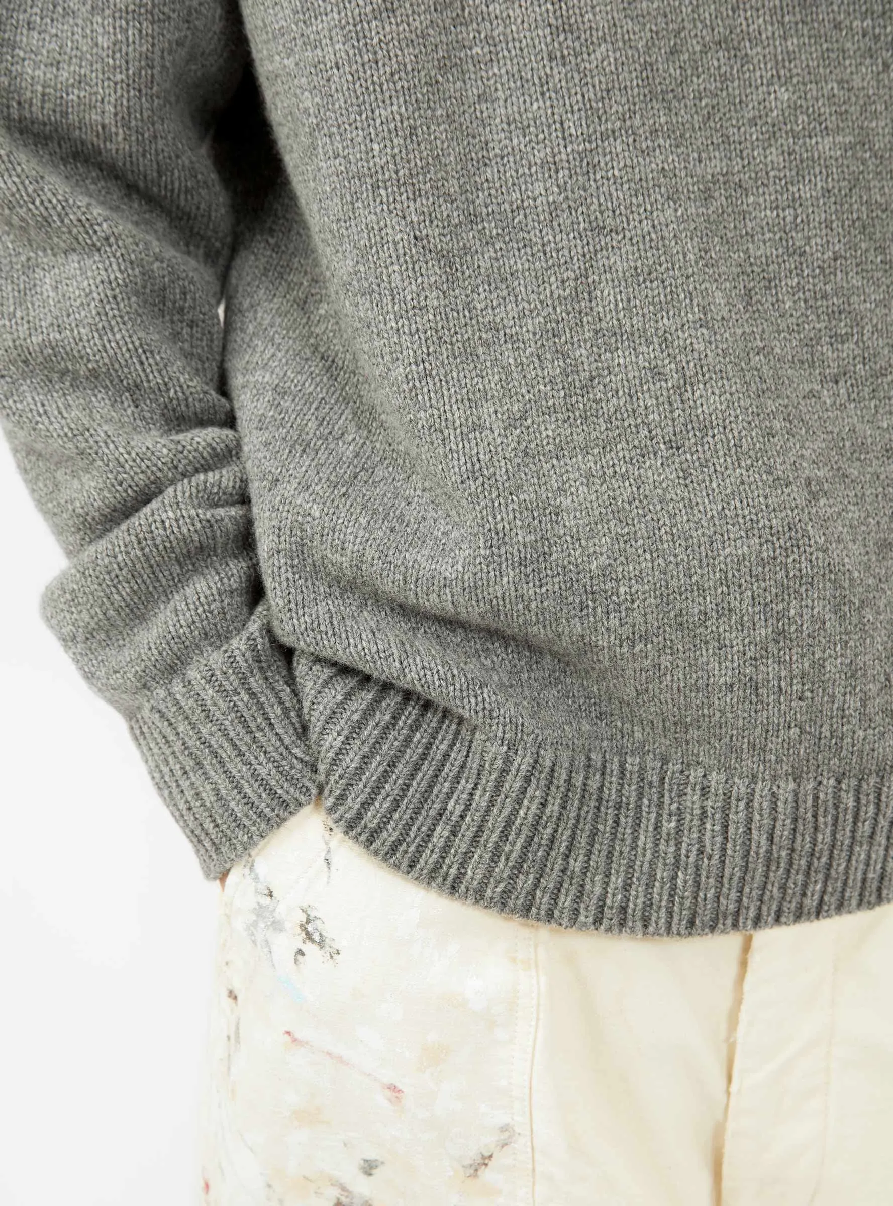 Soft Lambswool Sweater Grey