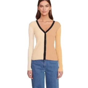 Staud Womens Fennel Cargo Cardigan Sweater - Cozy Knit Layering Essential