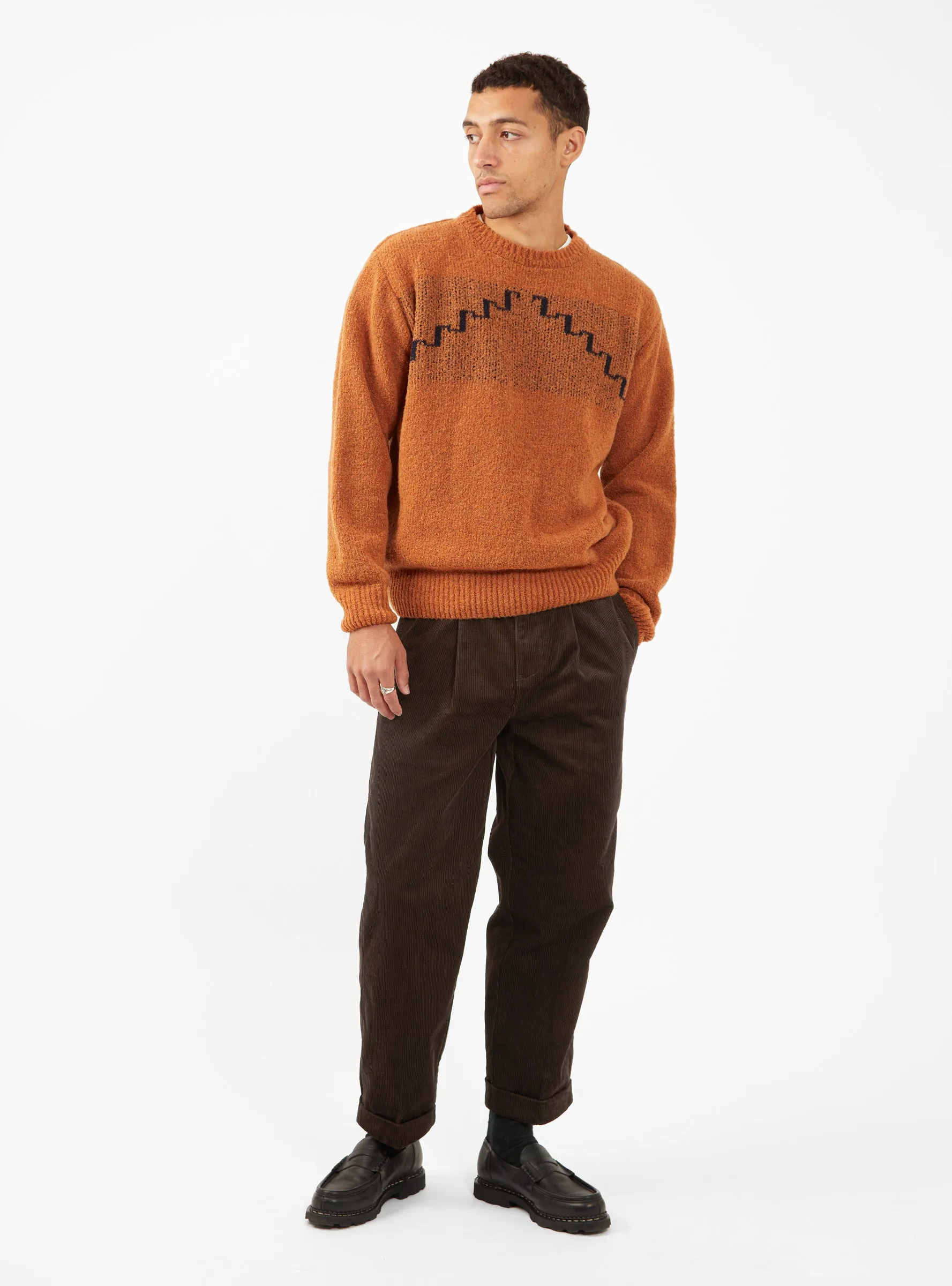 Step Boucle Sweater Tobacco