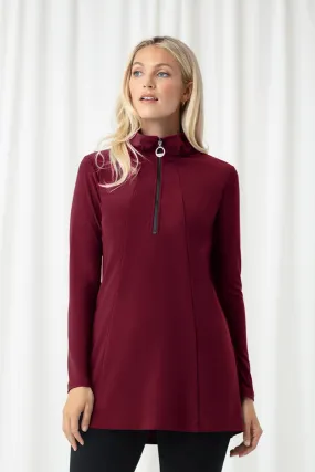 Sympli Zest Pleat Neck Tunic