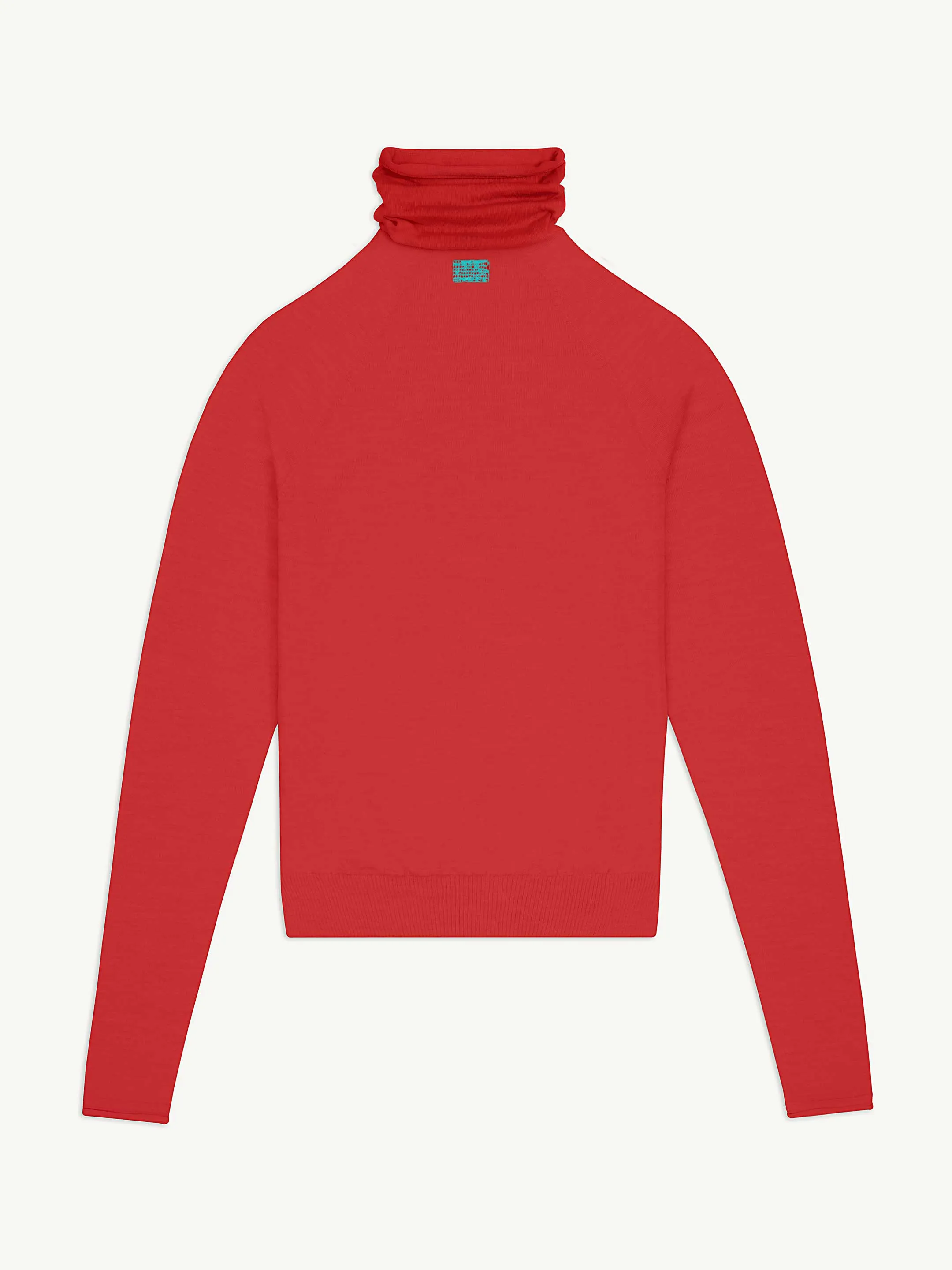 The Turtleneck - Real Red