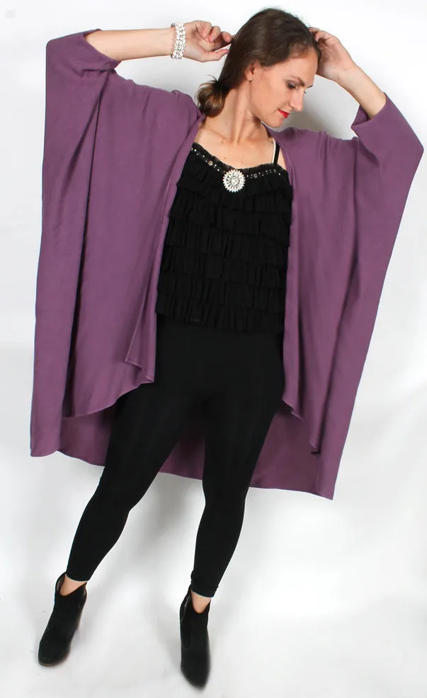 Sure! Here’s an optimized title for the product:

Tiendas Ho Womens Palms Batwing Coat - Stylish Moroccan Cotton, Sizes S to 8X

Feel free to let me know if you need further modifications!