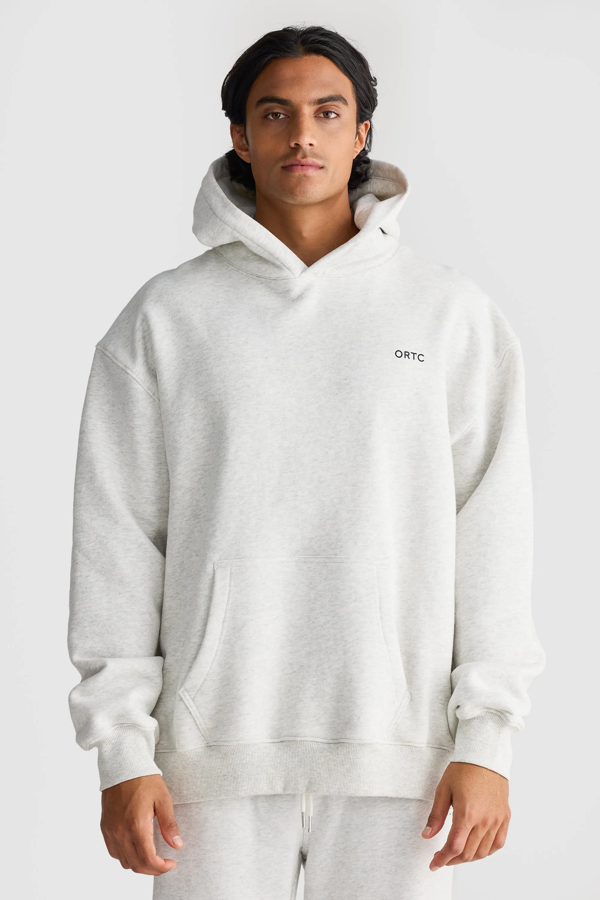 Unisex Darcy Hoodie White Marle