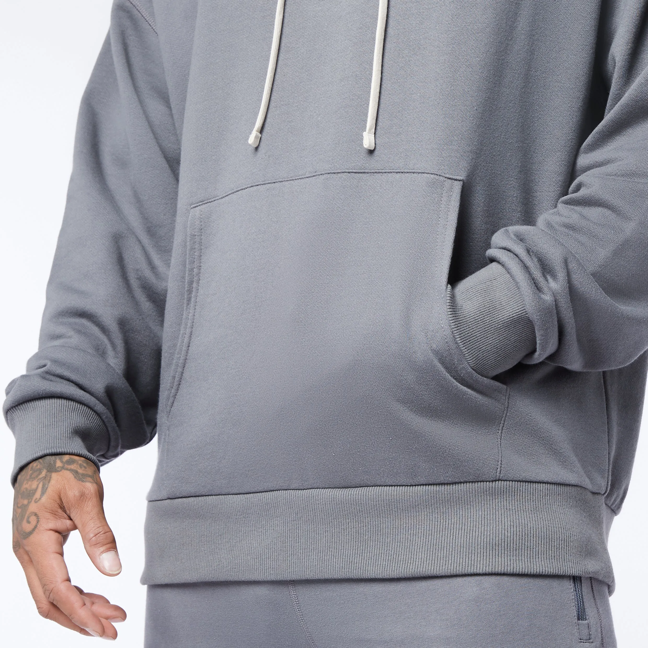 Vanquish Core Grey Oversized Hoodie