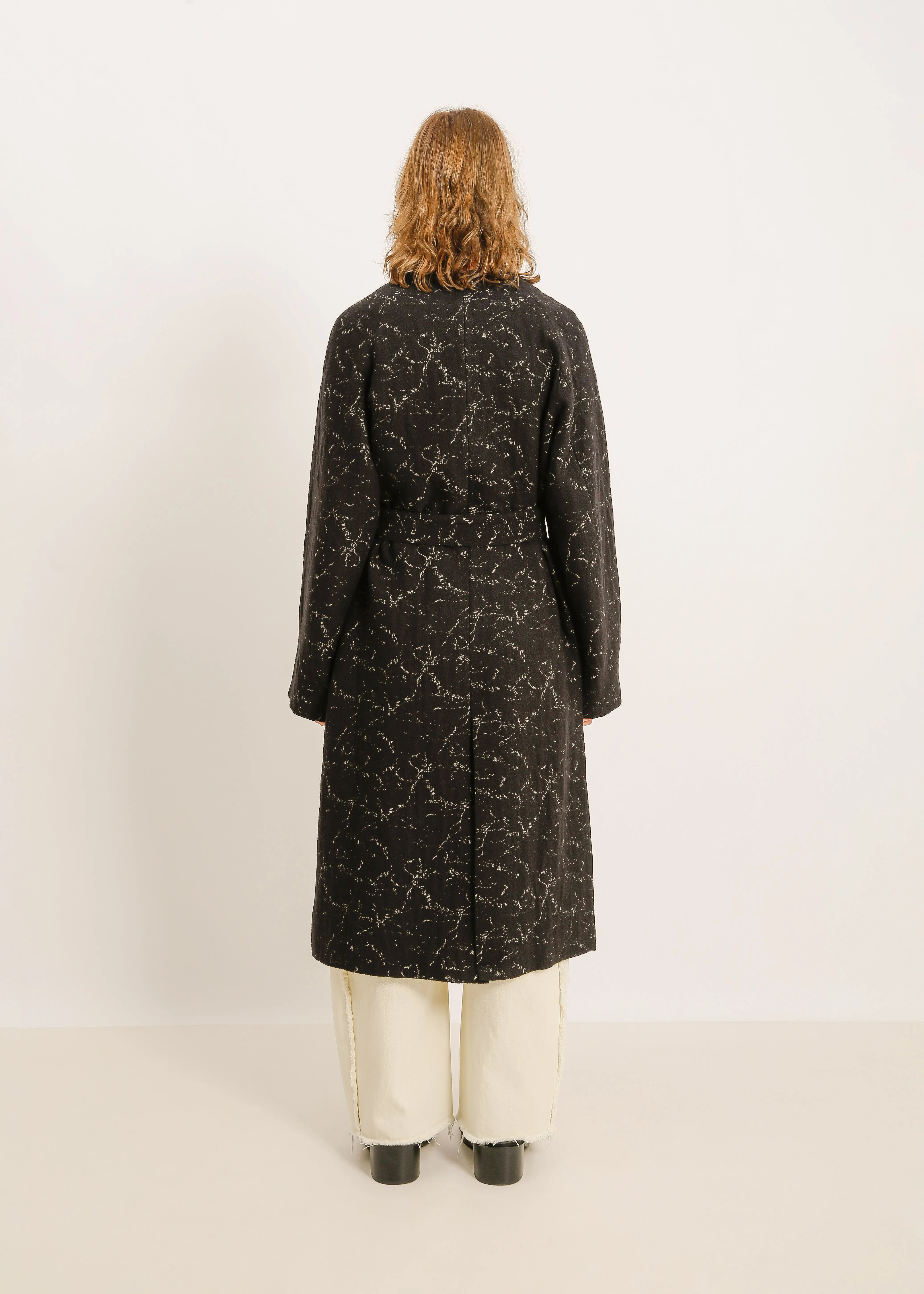 W24 | PORTER COAT / BLACK-BONE