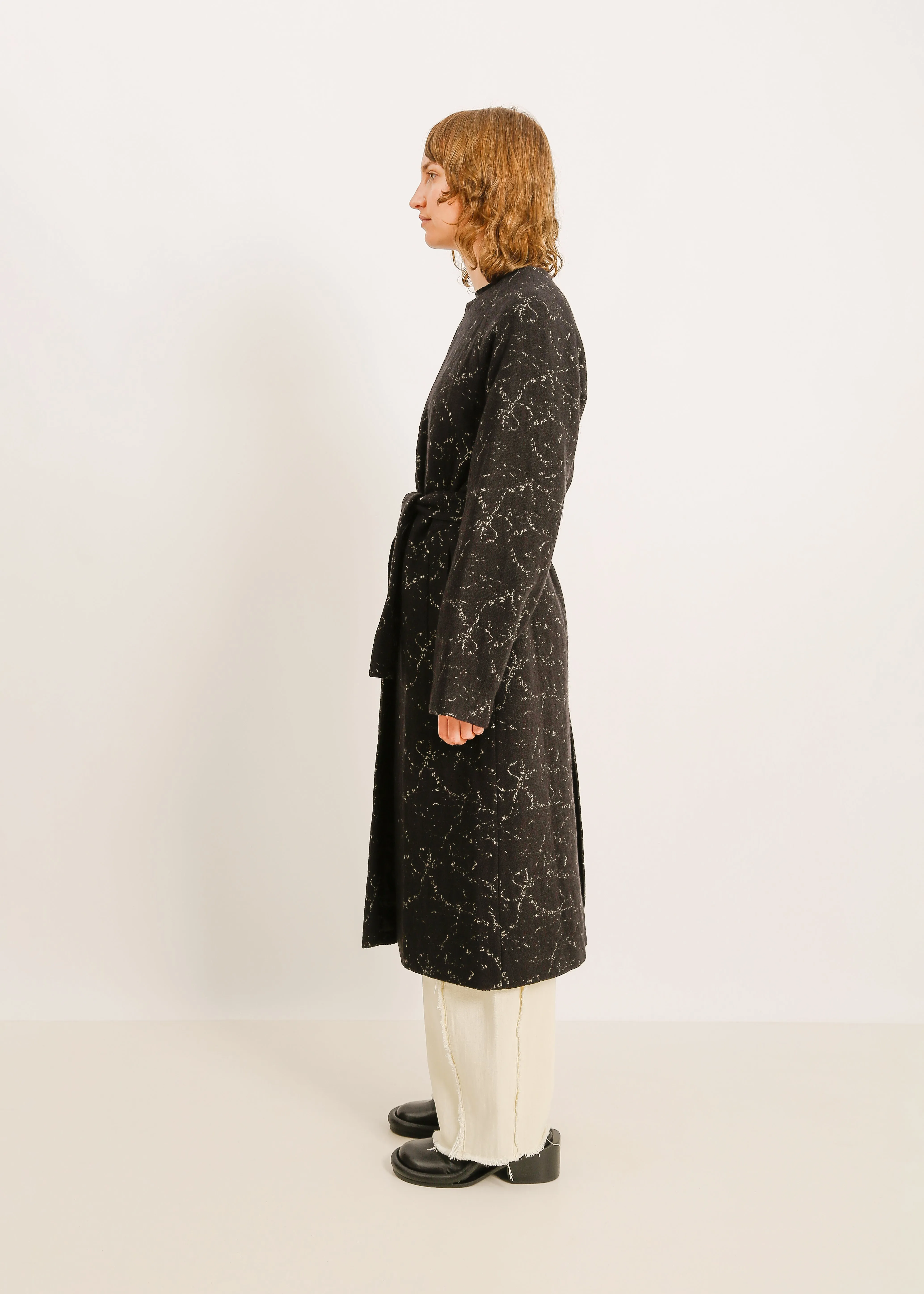 W24 | PORTER COAT / BLACK-BONE